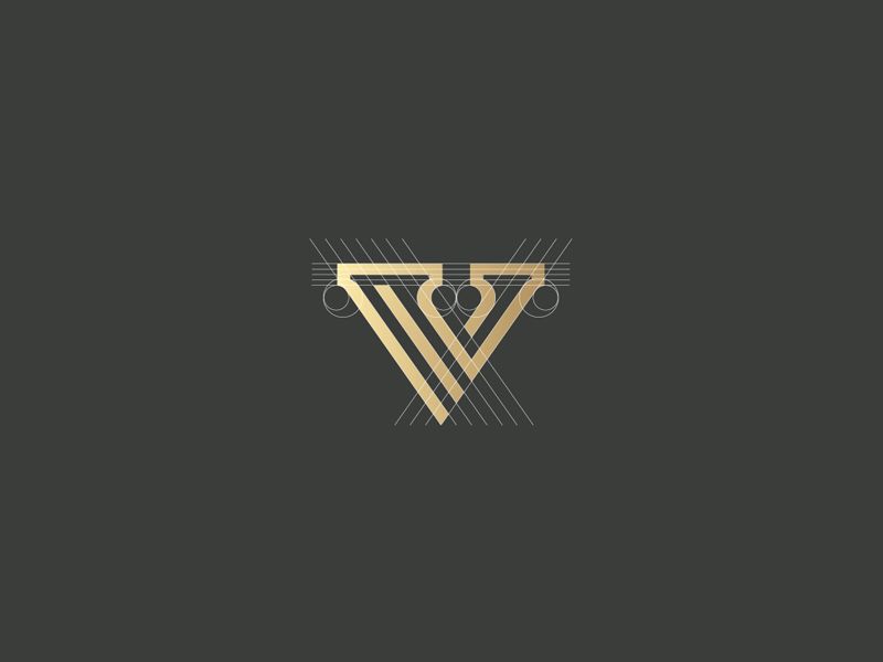 101 ý tưởng thiết kế logo chữ V - Gudlogo