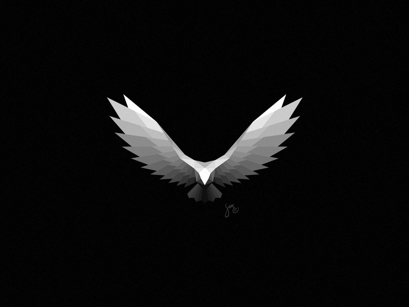 101 ý tưởng thiết kế logo chim đại bàng - Gudlogo