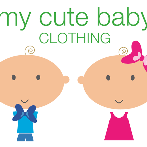 Thiết kế logo cho shop quần áo trẻ em online - Gudlogo